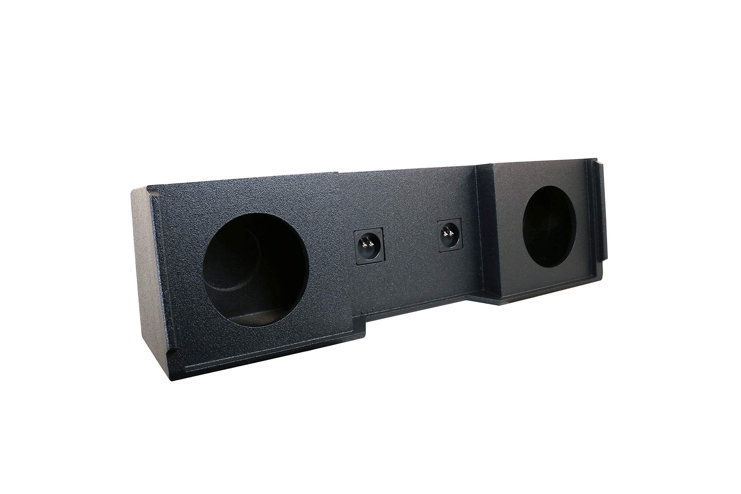 Atrend Series A152-10 10-Inch Dual Down-Fire Subwoofer Boxes with Bed Liner Finish