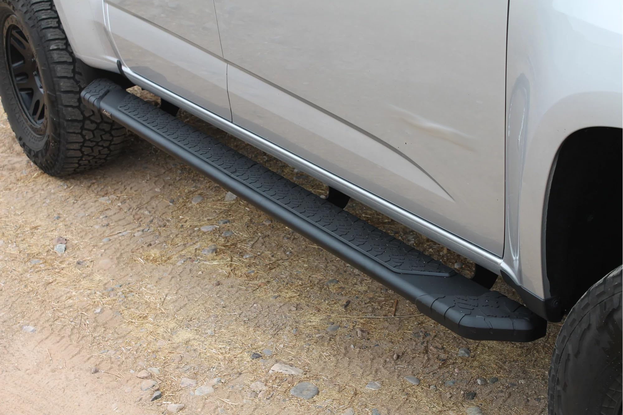 Raptor Series Steps Running Boards 5in Treadsteps Black Aluminum Compatible with 2015-2026 Colorado/Canyon Crew cab