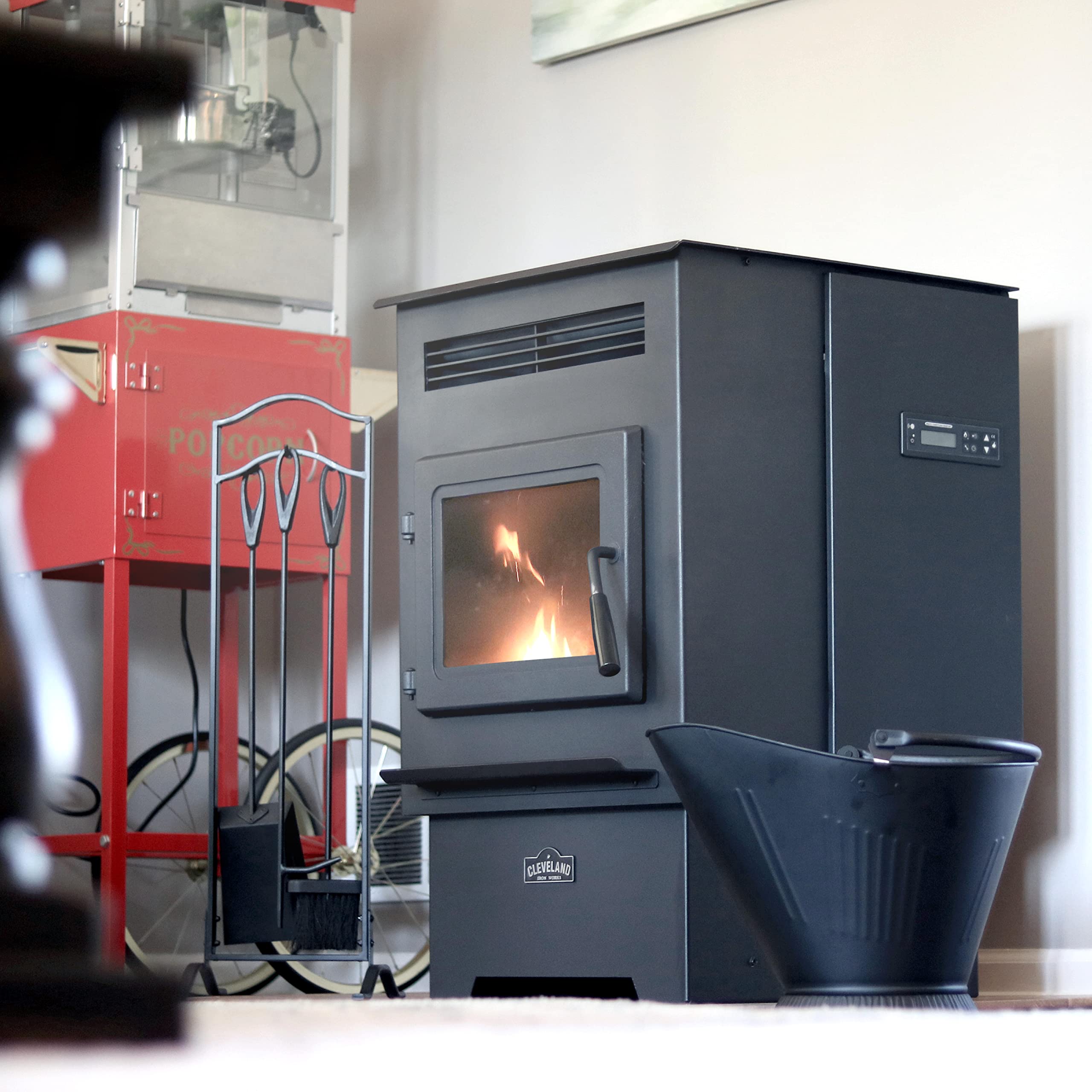 60lb Medium Pellet Stove Hopper