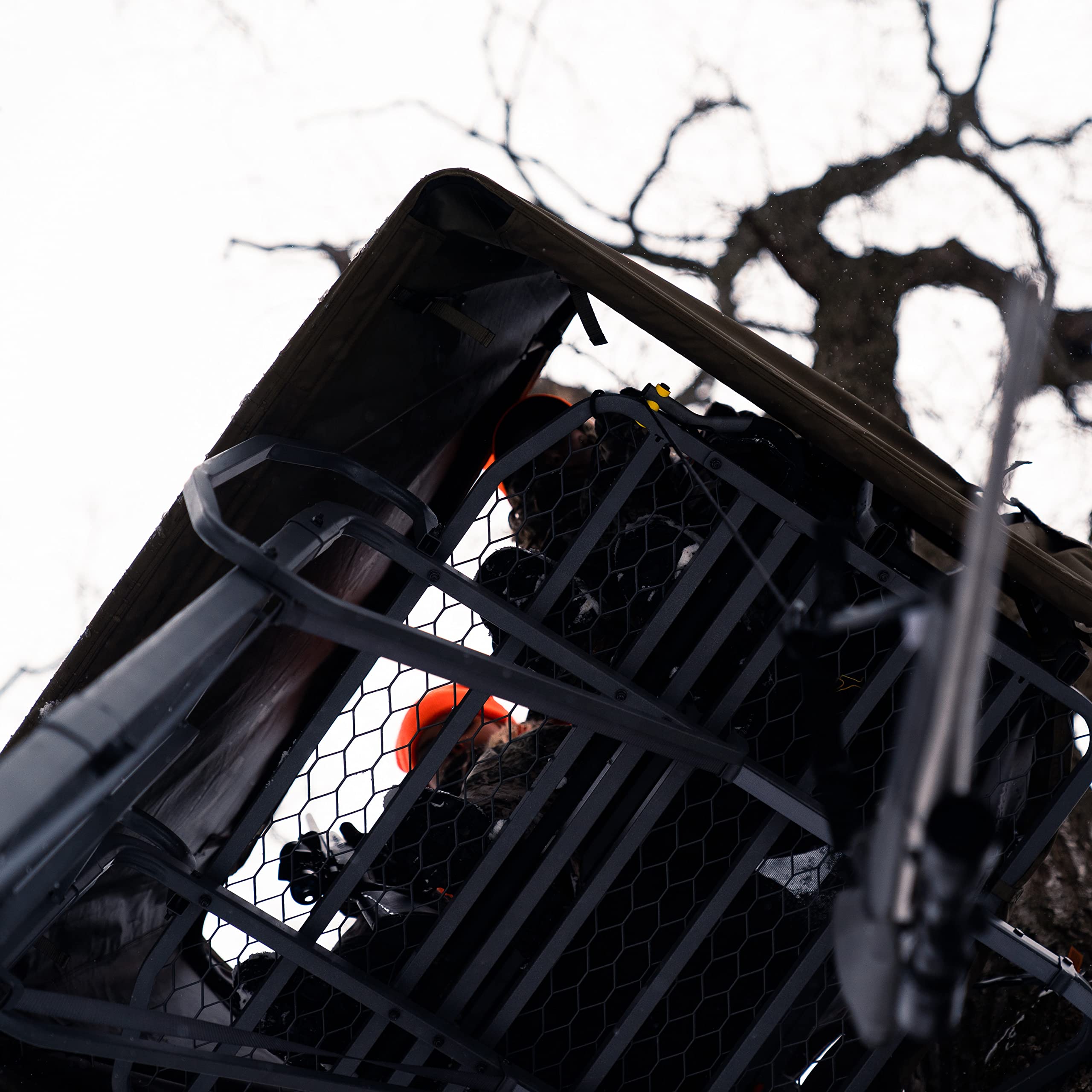 Lockdown™ 2-Man Rivers Edge® Concealment Kit, Ladder Stand Concealment, Durable, Solution-Dyed, Fade Resistant, Easy Attachment, for Use with Lockdown™ Ladder Stands, LD702