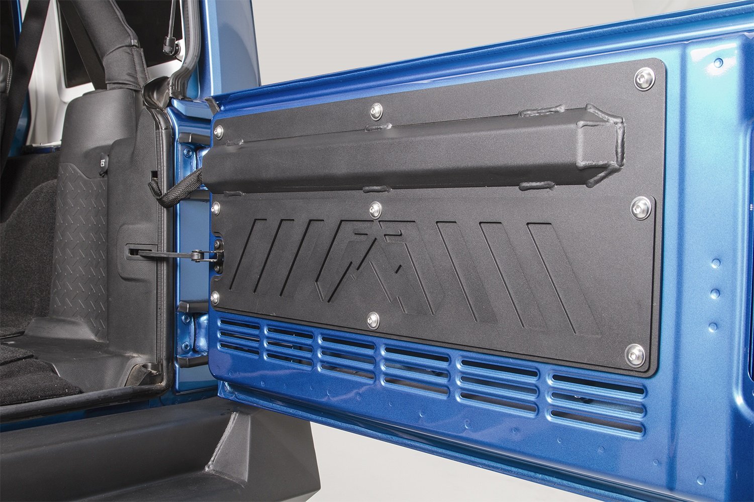 JK20001 Fab Fours 07-16 Jk Rear Door Plate