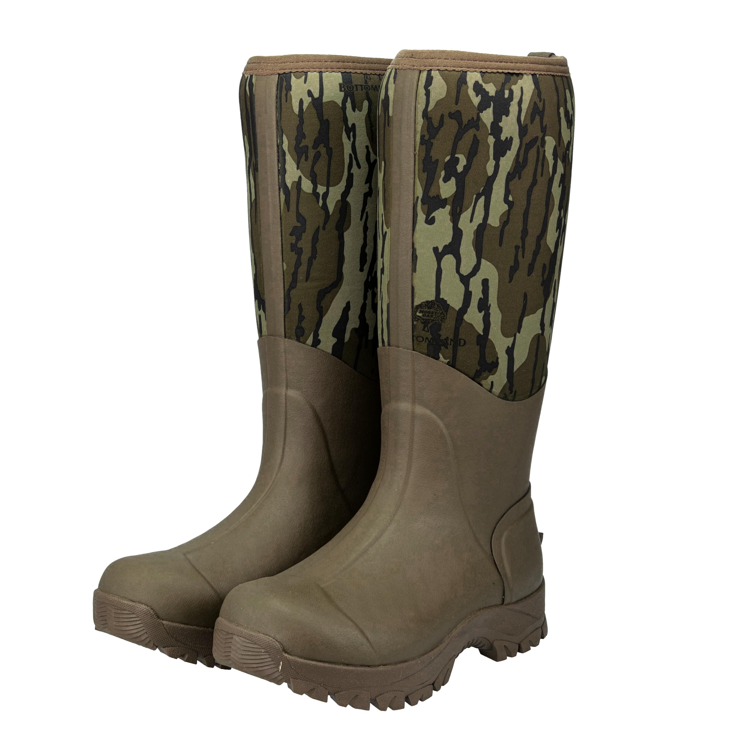 Muddy Outdoors MTX Men's 17" Rubber Boots Mossy Oak Bottomland 10 D