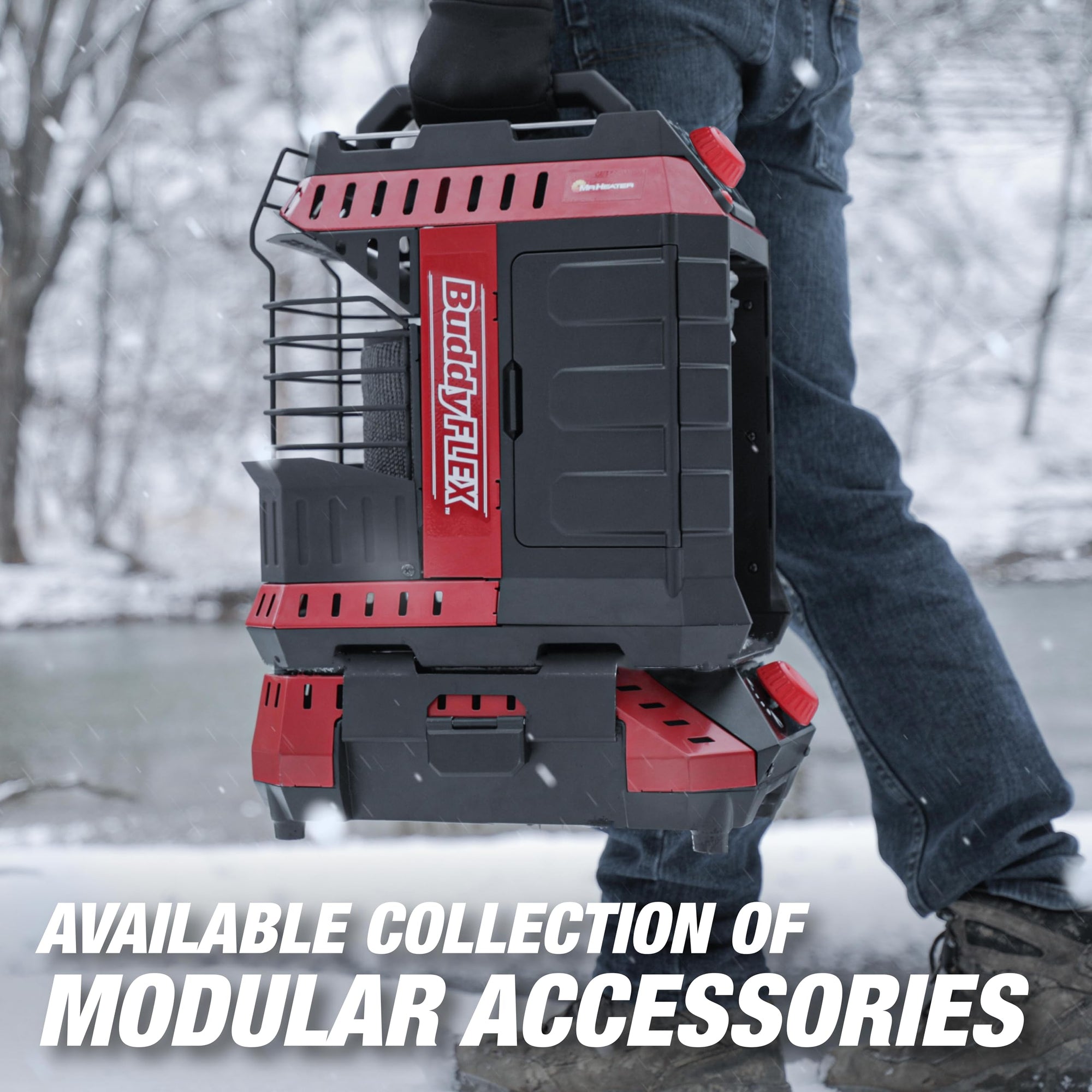 Portable Indoor Safe Buddy Flex Radiant Heater