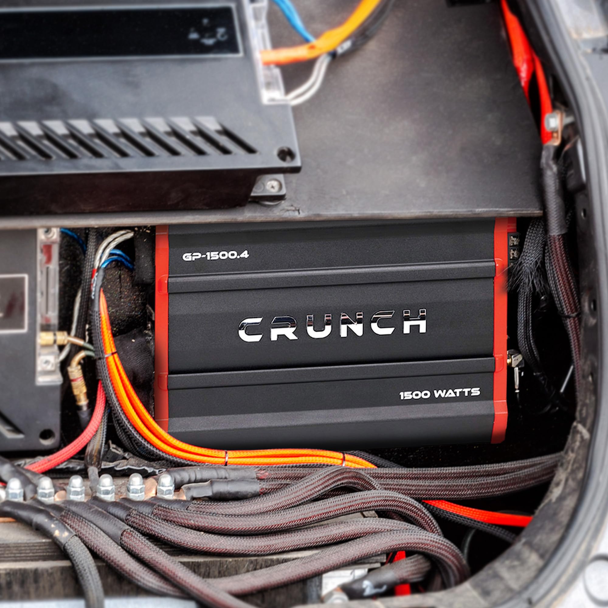 Ground Pounder GP-1500.4 Crunch 1500 Watt 4 Channel Amplifier