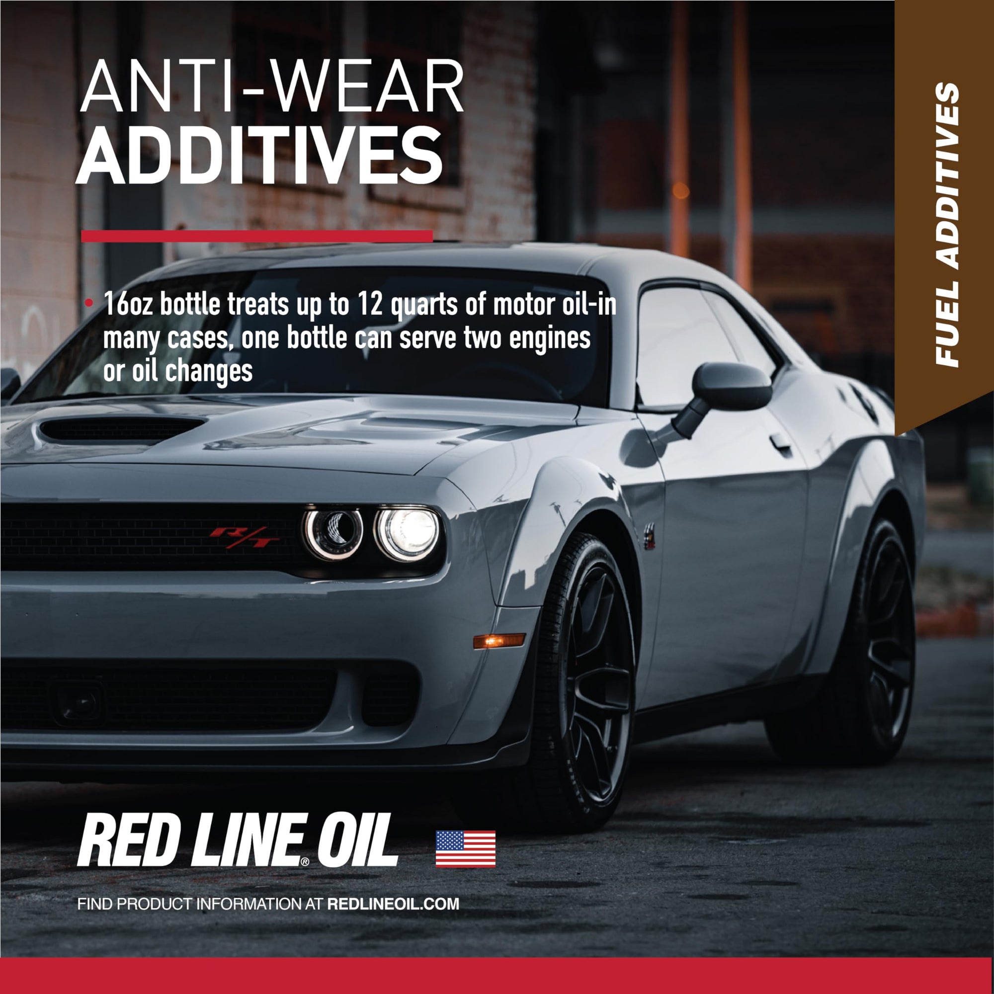 Engine Oil Break-In Additive Red Line 81403 - 16 Ounce