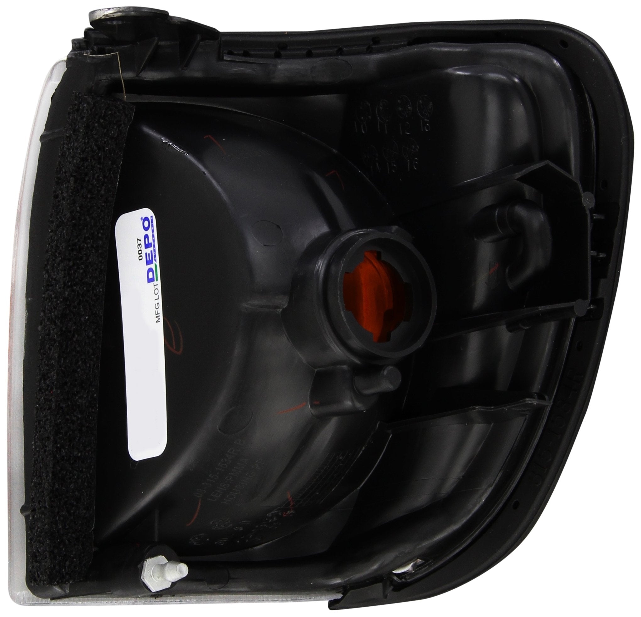 Replacement DEPO 315-1534R-US Parking Light Lens / Housing Passenger Side