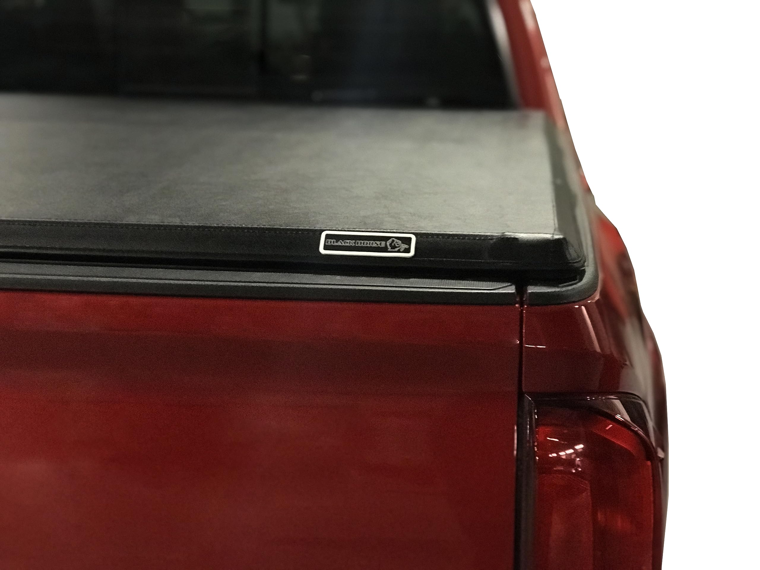Premier Black Horse Soft Trifold Truck Bed Tonneau Cover Compatible with 2005-2024 Nissan Frontier 5ft Bed-PRS-NI05