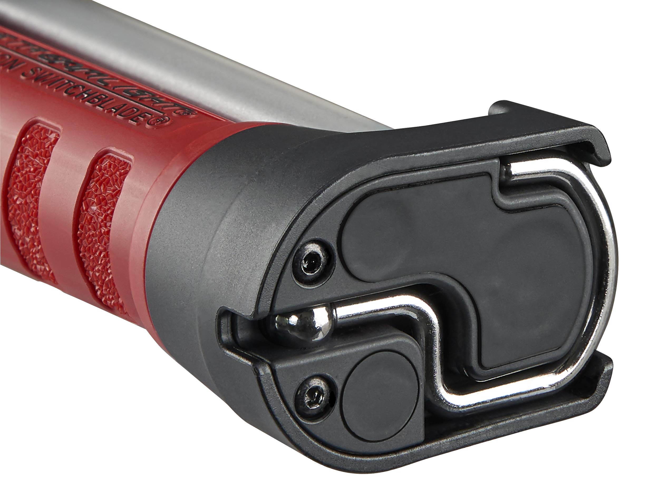 Streamlight Strion 74854 Switchblade 500-Lumen Rechargeable Compact Multi-Function LED Work Light with Color-Rite Technology and AC Piggyback Charger, Red