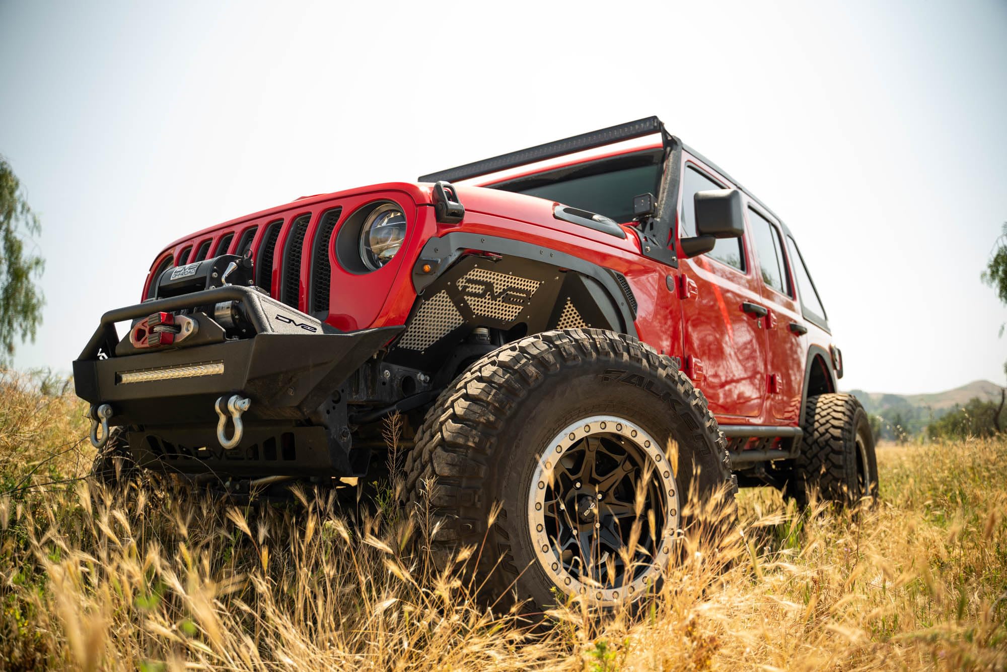 Fender Deletes for Jeep Wrangler JL 2018-2025 | Improved Articulation Provides for Rock Crawling | Plug & Play Amber Turn Signals | Micro-Texture Black Powder Coat | 3.5mm Steel Construction