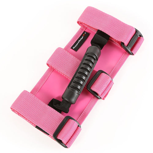 Rugged Ridge Ultimate Grab Handle Kit 13505.01, Pink; 55-Current Jeep CJ/Wrangler / 20-Current Gladiator