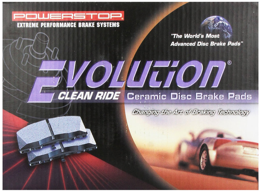 Z16 Evolution Power Stop Front Ceramic Brake Pads 16-1107