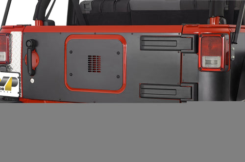 920DPC Warrior Products Powder Coated Finish Tailgate Cover for Jeep JK 07-10