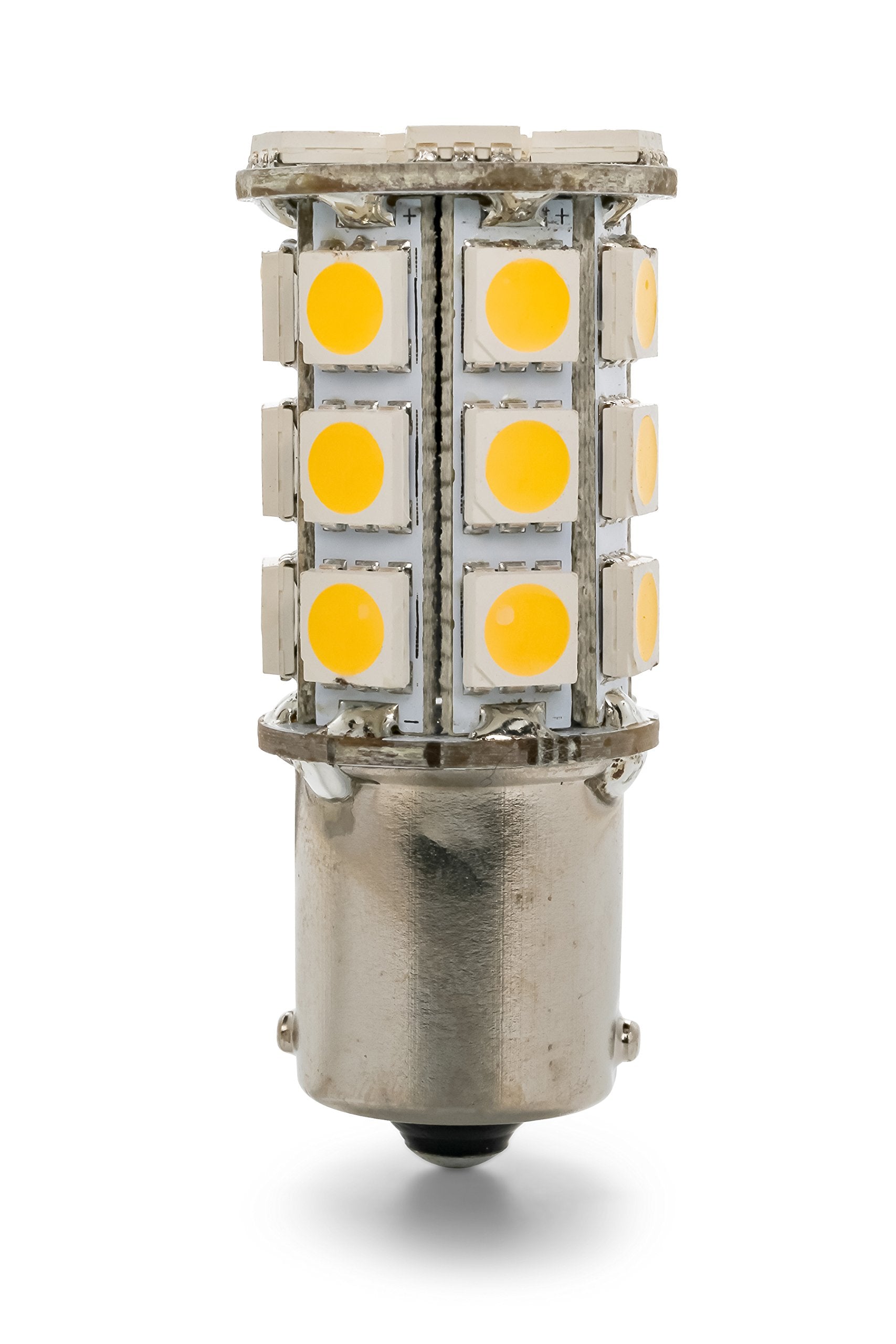 Camco LED Replacement Bulb Camper & RV | Features 27 Individual Lights for a Bright White Light | 12 Volt Bulb | 1-Pack (54605)