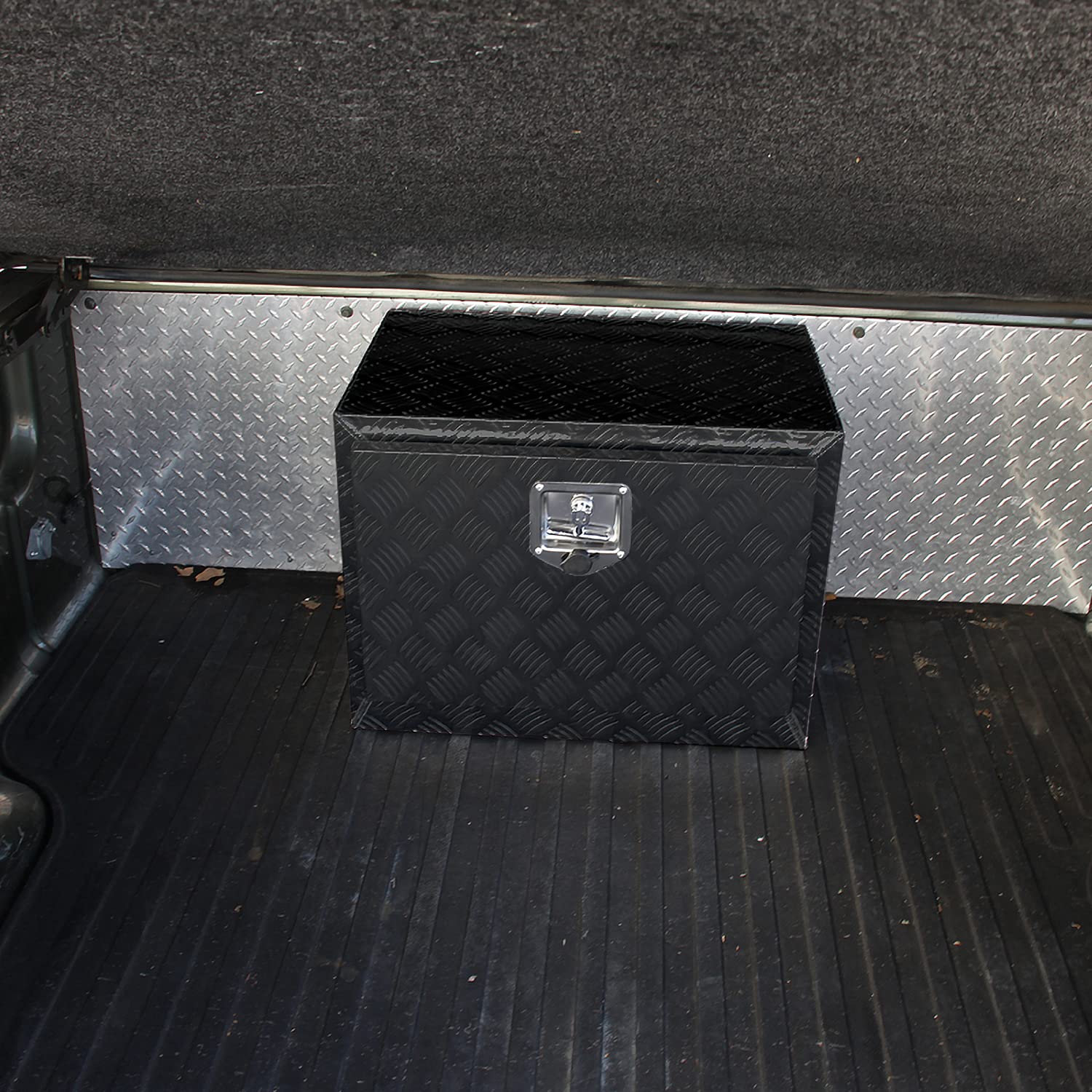 Heavy Duty Aluminum Utility Chest Tool Box Storage with Lock SPEC-D TUNING 24"x17"x18"
