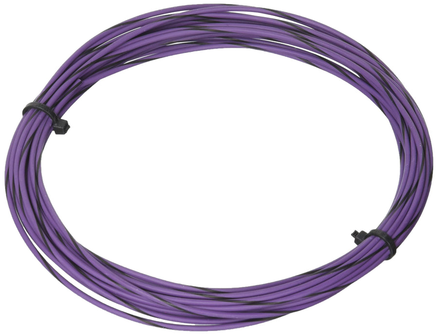 18-Gauge Painless Performance Purple TXL Wire w/Black Stripe (25' Roll)