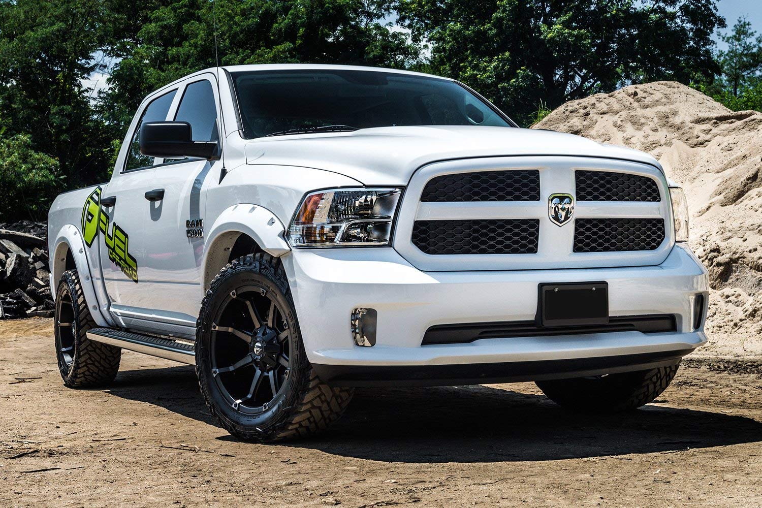 Fuel D556 Black COUPLER Wheel with Machined DDT and tpms (20 x 9. inches /6 x 120 mm, 19 mm Offset)