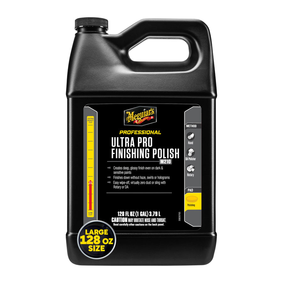 M211 Meguiar's Mirror Glaze Ultra Pro Finishing Polish - 1 Gallon Container