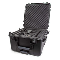 Waterproof Nanuk 970 Hard Case with Custom Foam Insert for DJI Inspire 2 - Black