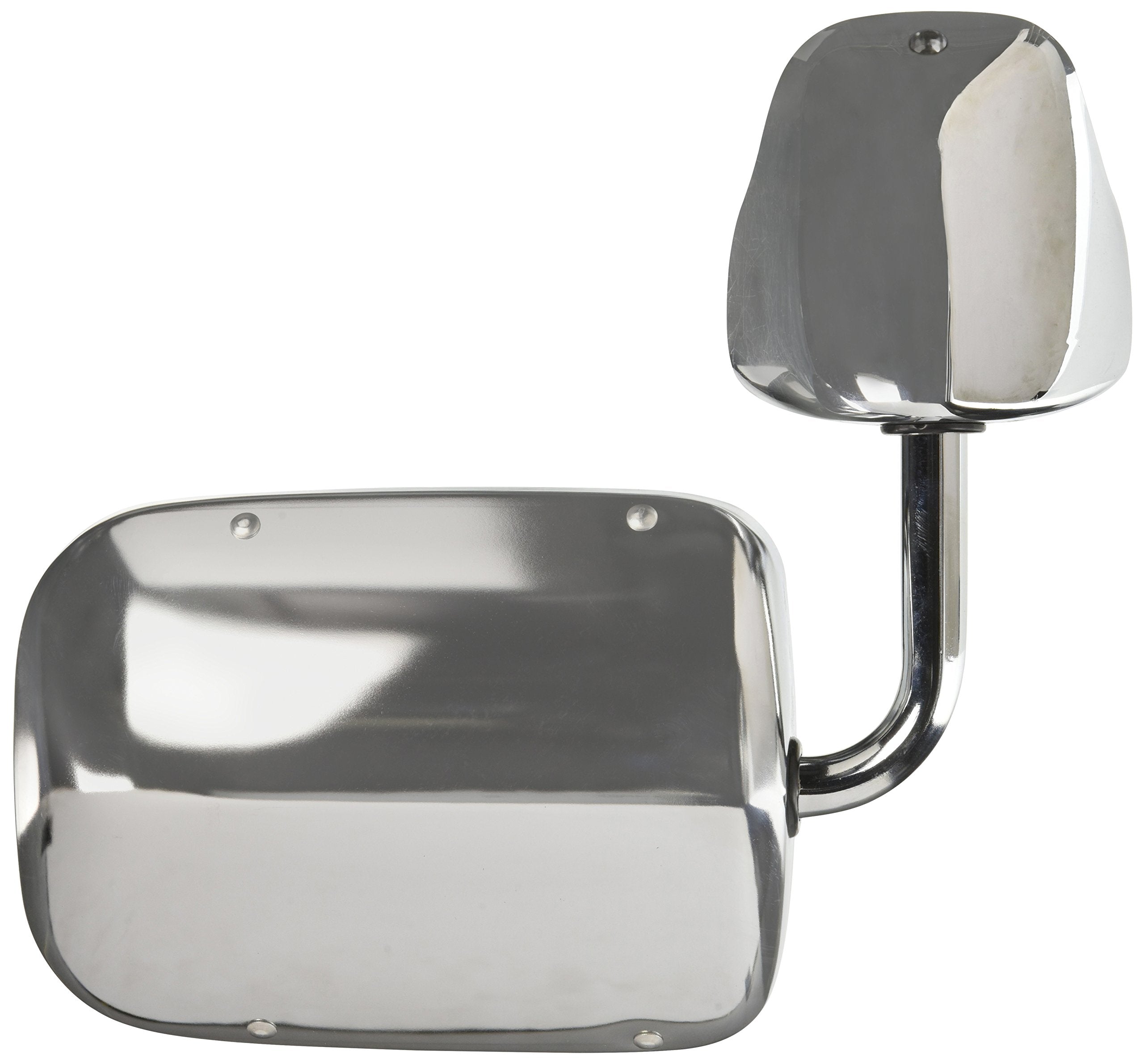 Mirror for Full Size Dodge Van, Chrome, Foldaway, Fits LH or RH, Manual