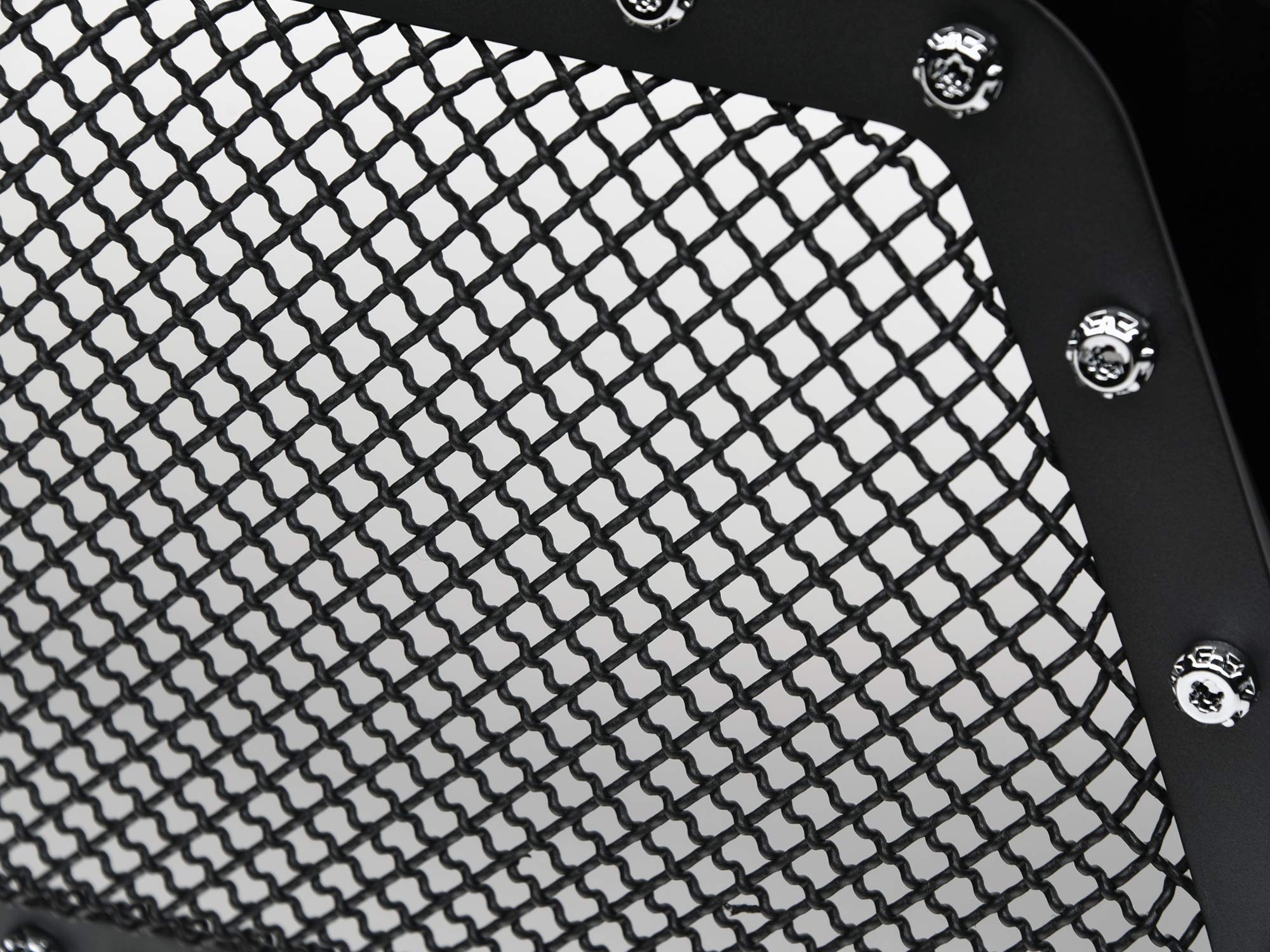 Studded Armordillo USA Mesh Grille Fits 2005-2011 Toyota Tacoma-Gloss Black