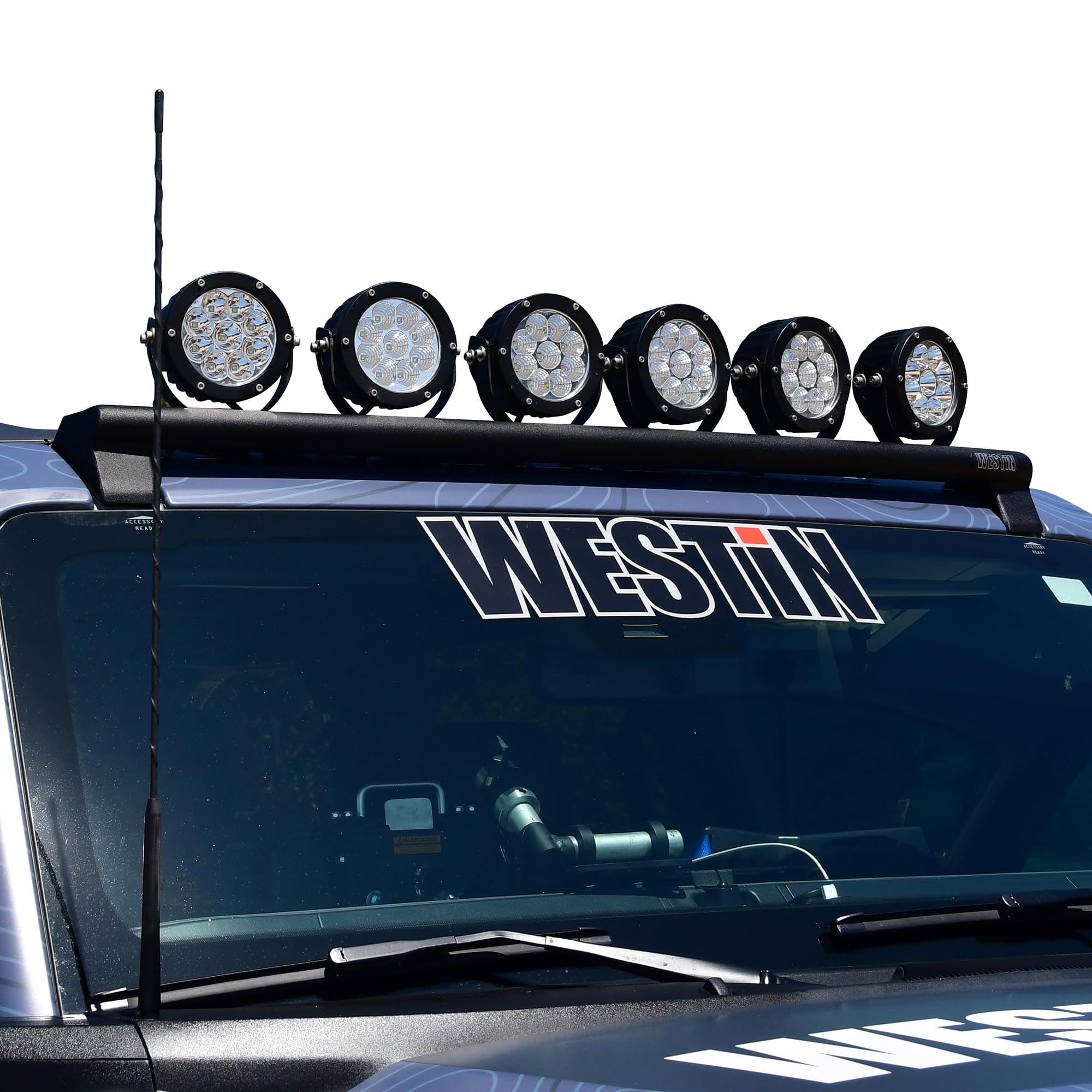 XTS Overhead Light Mount - Tex. Blk Westin 21-23 Ford Bronco (Excl. Bronco Sport) (37-711255)