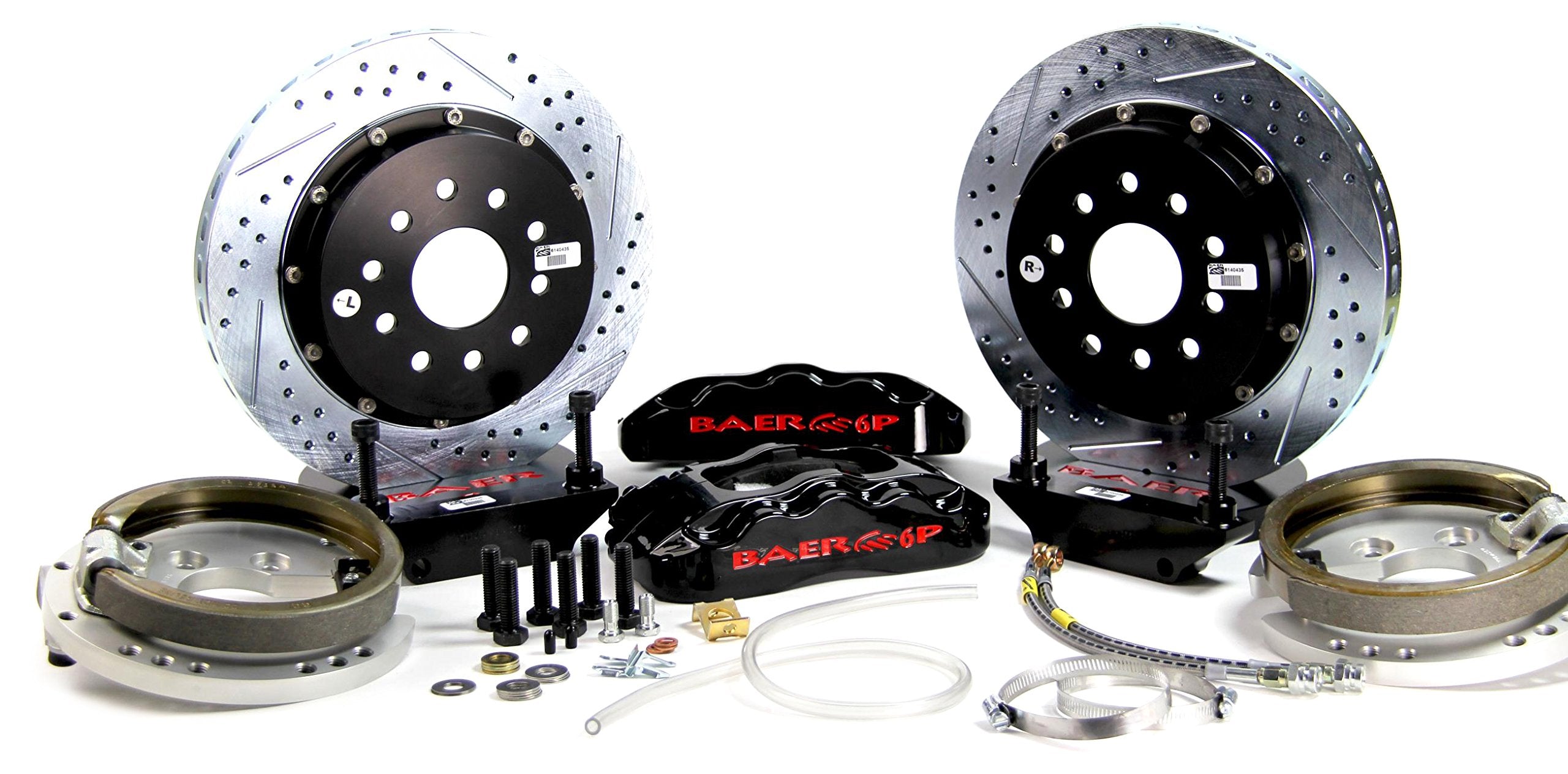 BRAKES BAER 4262291B-BKCZ Brake System (14" Rear Pro+ w/Park Brake Black 79-84 Mustang 4 Lug), 1 Pack