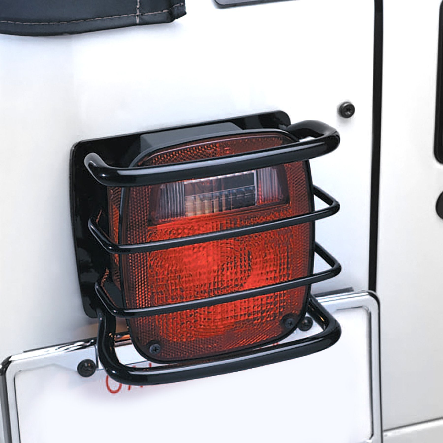 EURO SmittyBilt TAILLIGHT GUARDS BLK - SB8660