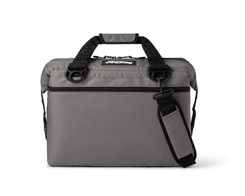 Coolers AO Original Soft-Sided Cooler Bag, Leak-Proof, Insulated, Lightweight, Charcoal, 24-Can