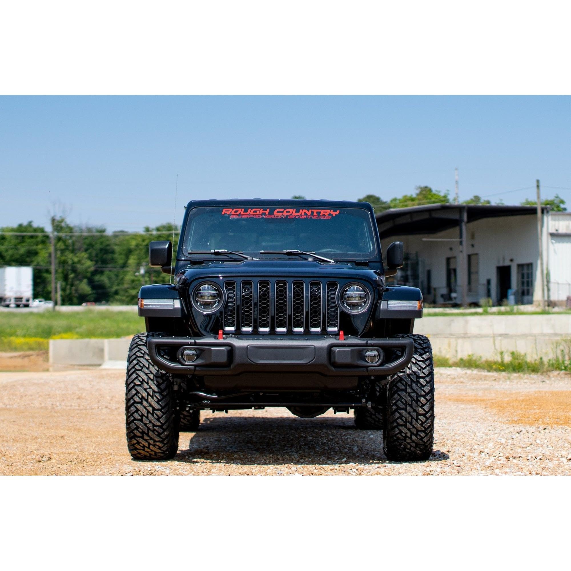 2.5" Rough Country Lift Kit with Premium N3 Shocks for Jeep Gladiator JT (2024-2025) - Fits up to 35" Tires, Easy Bolt-on Installation