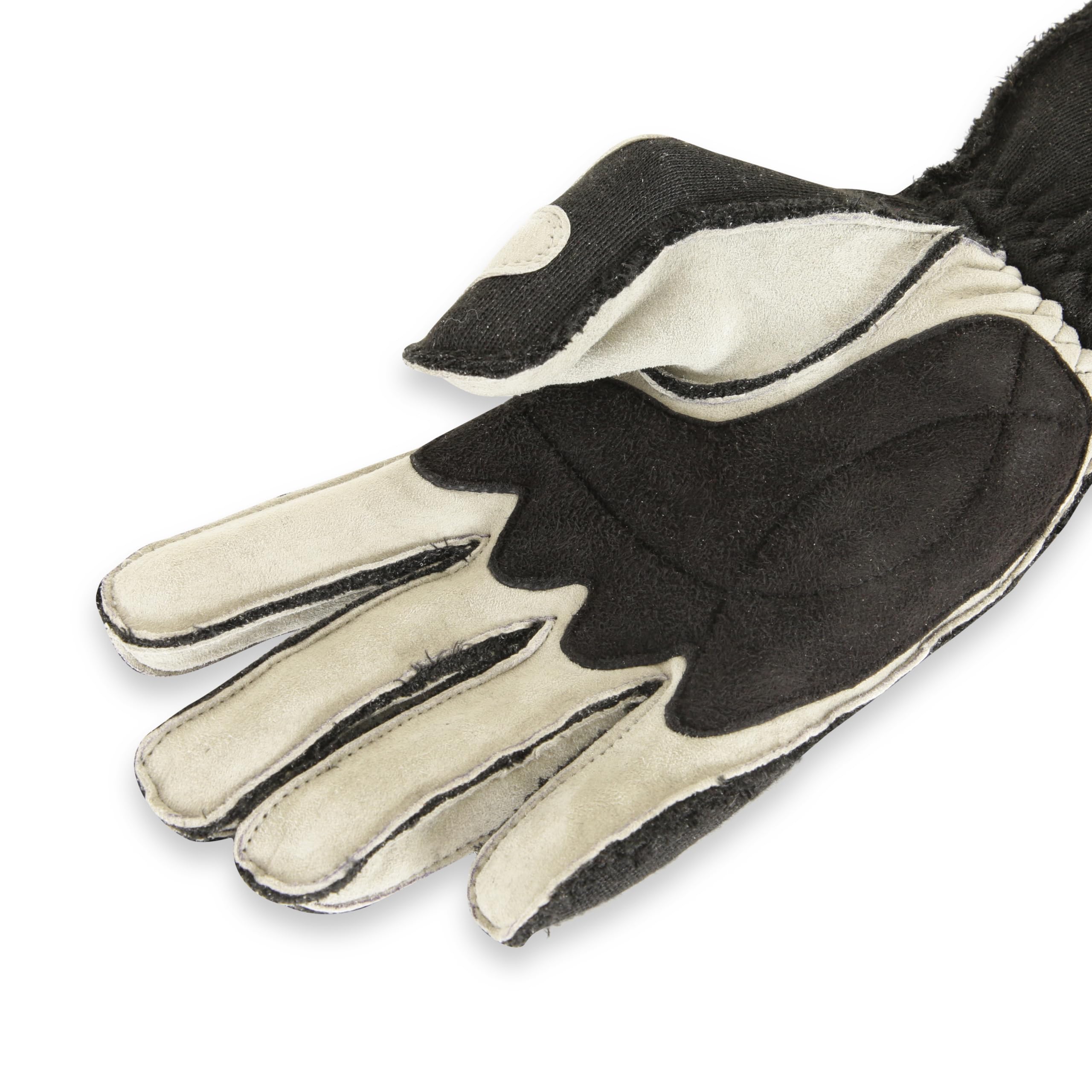 356603RQP RaceQuip® 356 Series Driving Gloves - SFI 3.3/5 - Black/Gray - Medium