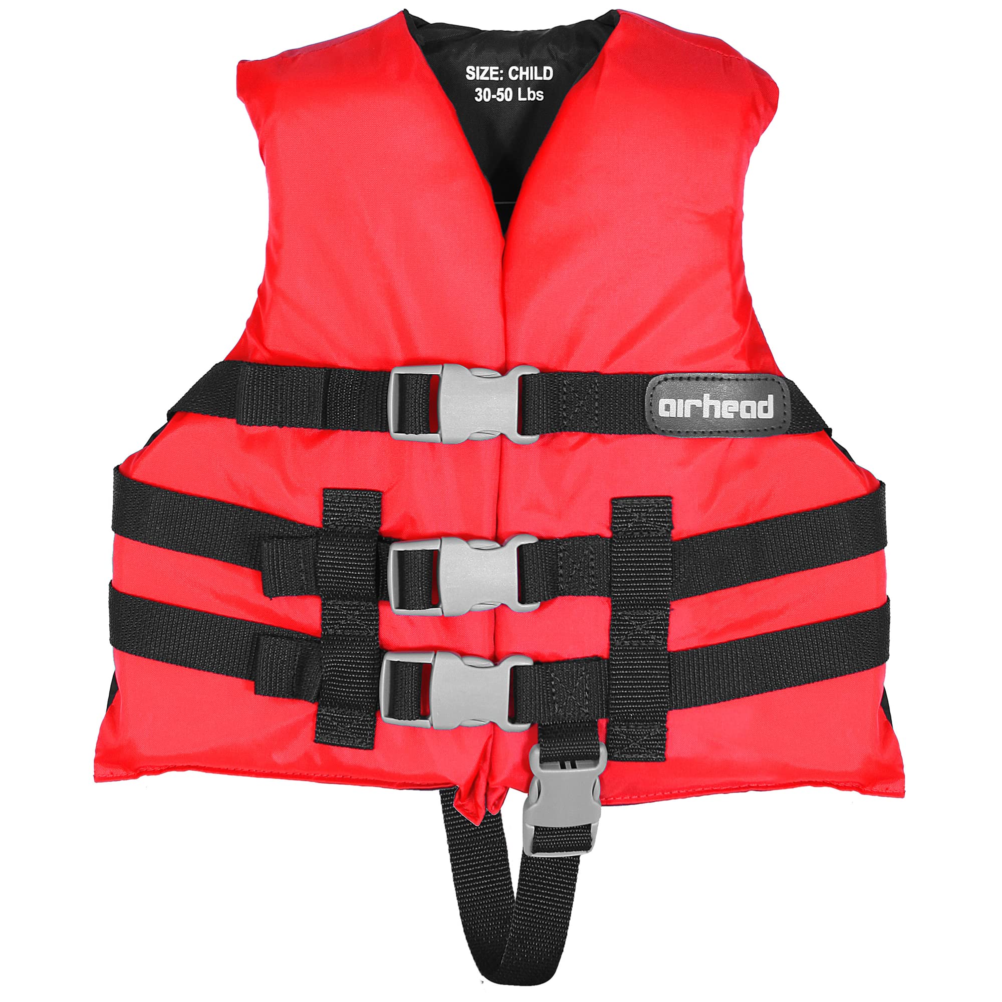 Children's Airhead General Purpose Life Vest, Coast Guard Approved, 30-50lbs