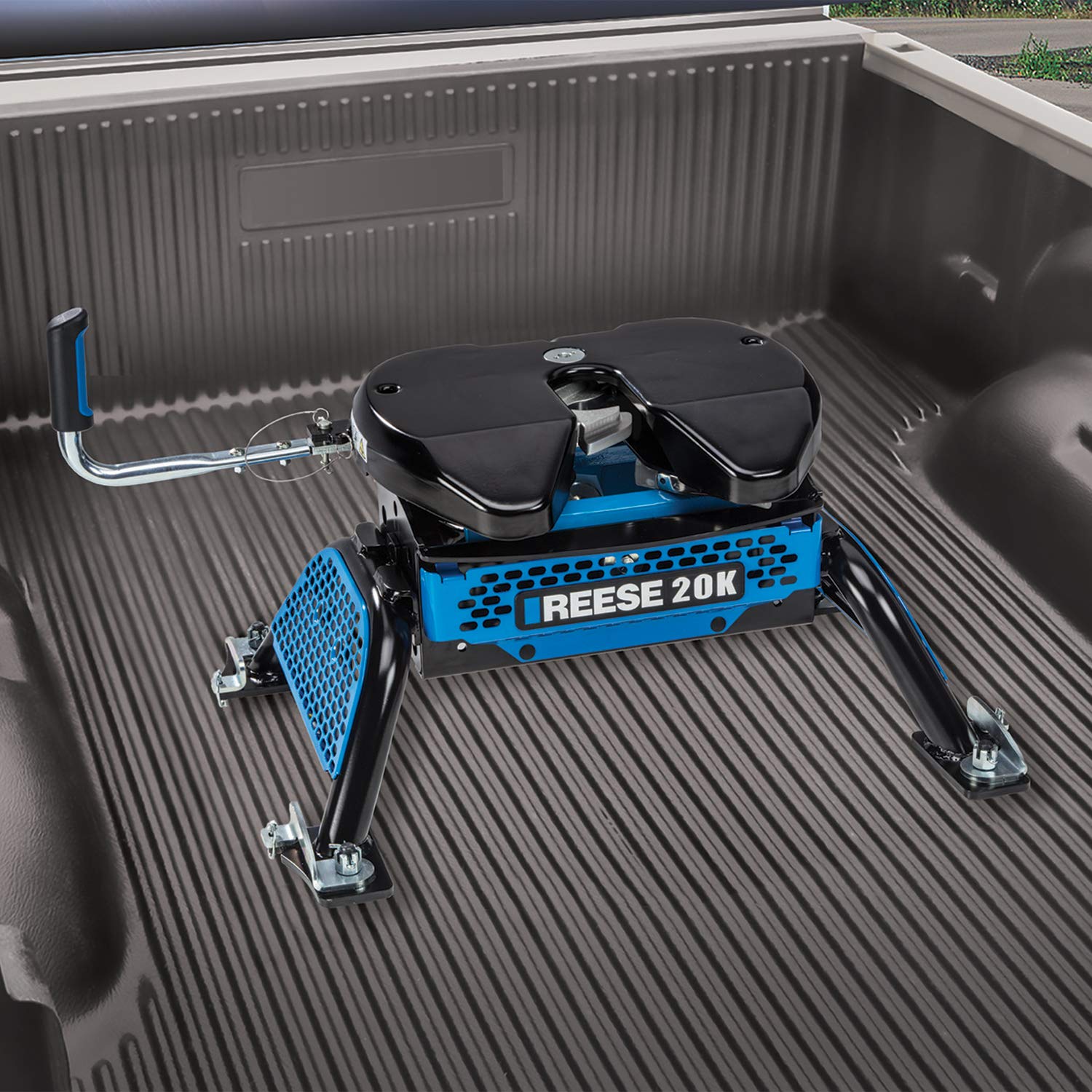 Reese Fifth Wheel Hitch M5™ 20,000 lbs. Capacity, Talon Jaw, Complete System, Chevrolet & GMC, Compatible with Select Chevrolet Silverado : GMC Sierra