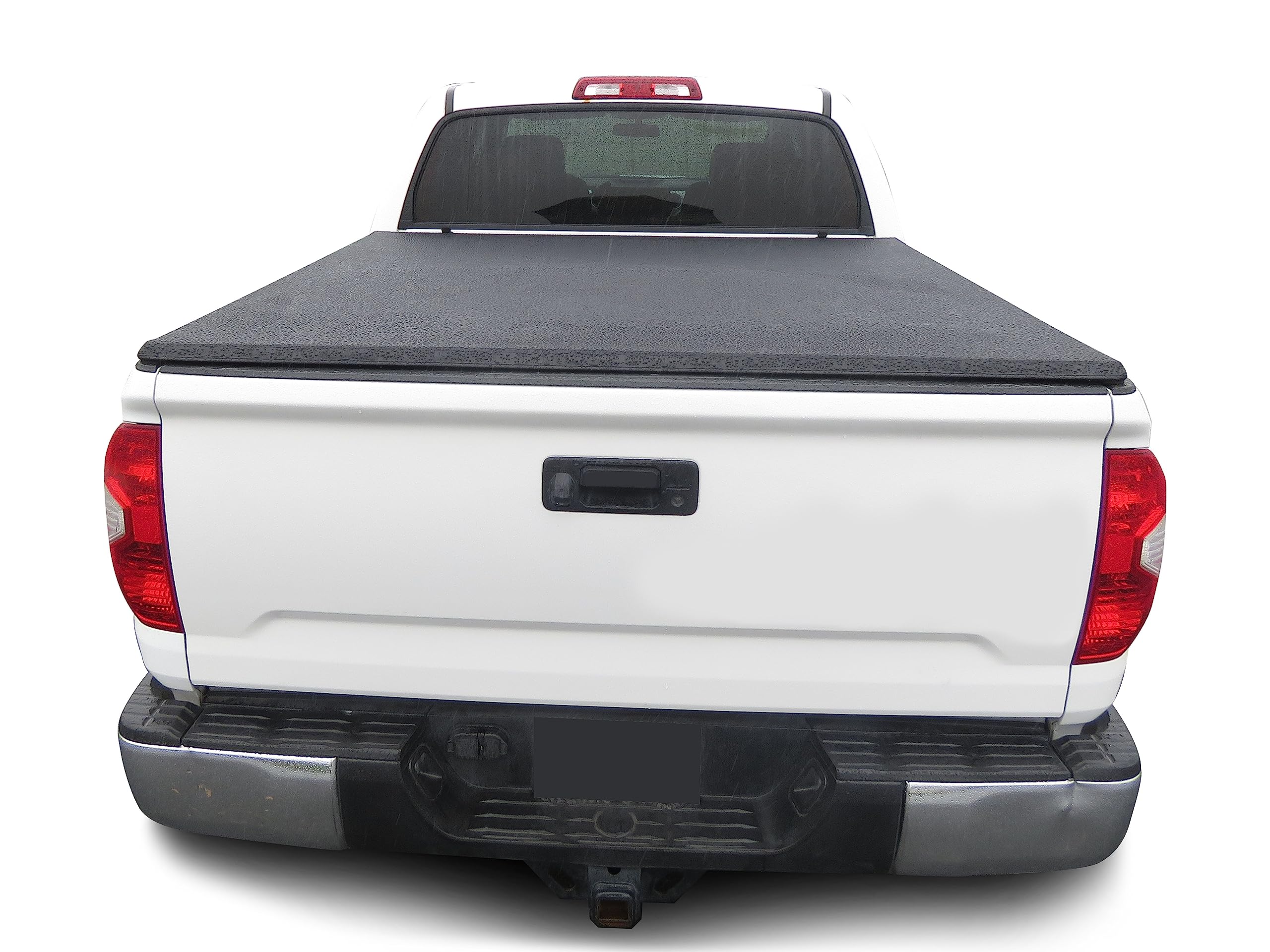 Premier Black Horse Soft Trifold Truck Bed Tonneau Cover Compatible with 2022-2024 Toyota Tundra 5.6ft Bed-PRS-TO22