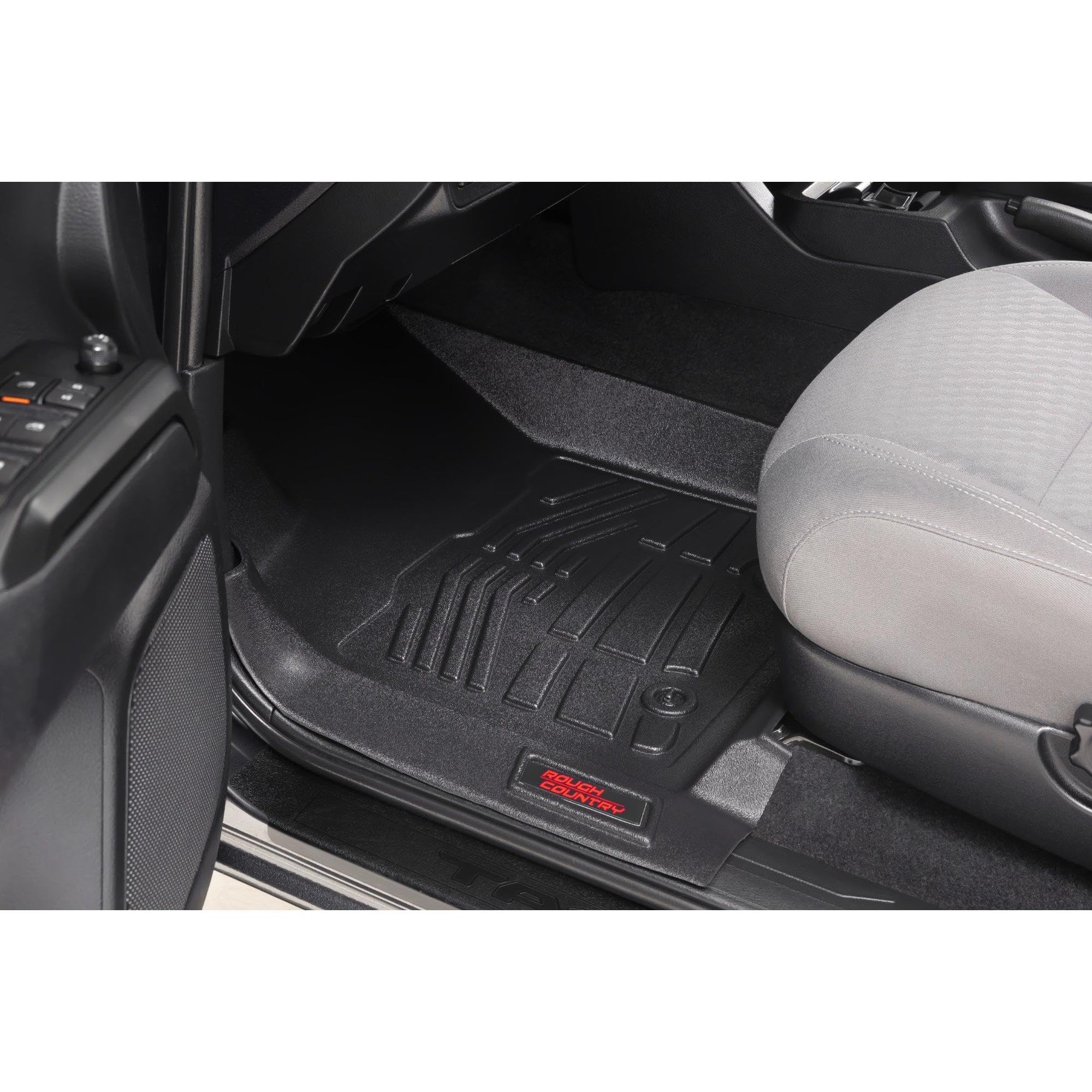 Sure-Fit Rough Country Floor Mats for 2016-2023 Toyota Tacoma - SM71216
