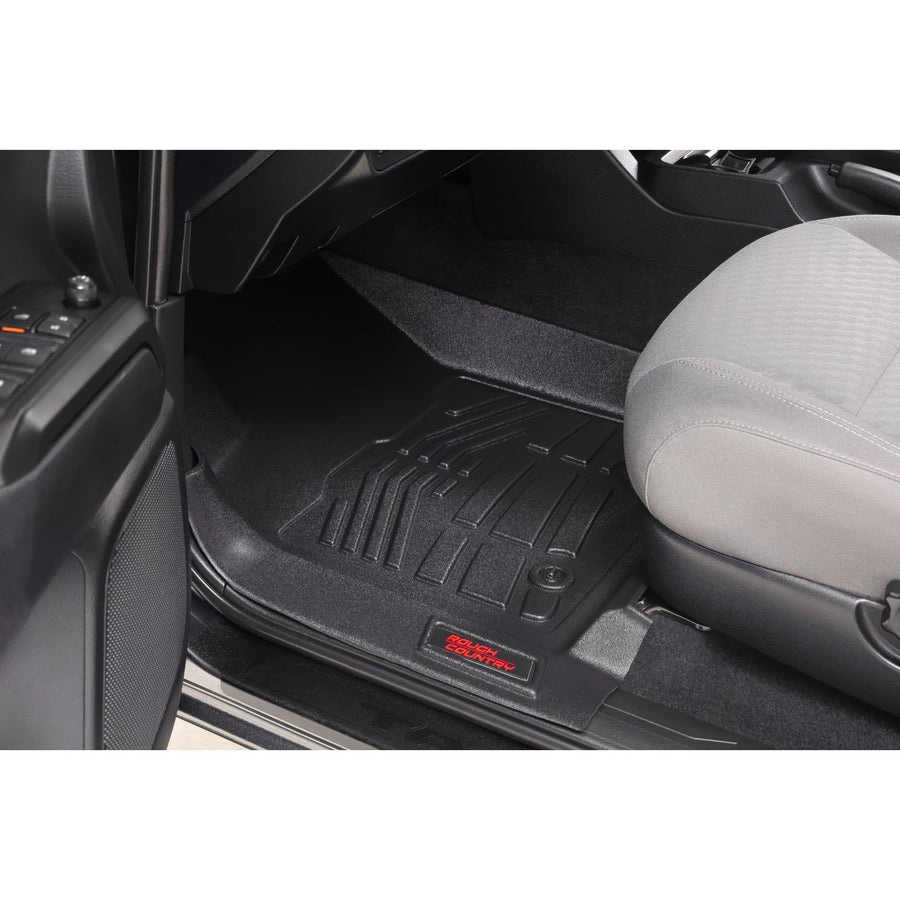 Sure-Fit Rough Country Floor Mats for 2016-2023 Toyota Tacoma - SM71216