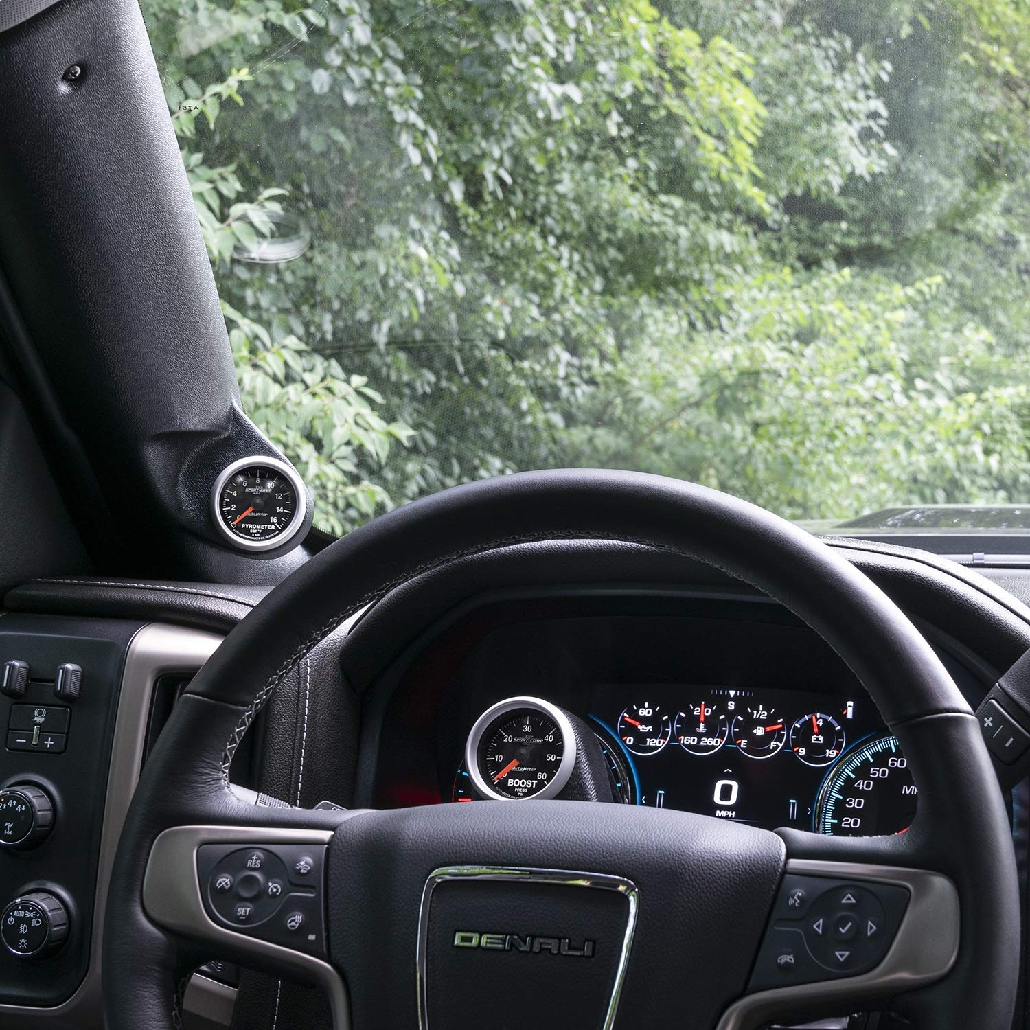 Auto Meter 15+ GMC Sierra/Chevy Silverado HD Gauge Mount Single Steering Column 2 1/6inch