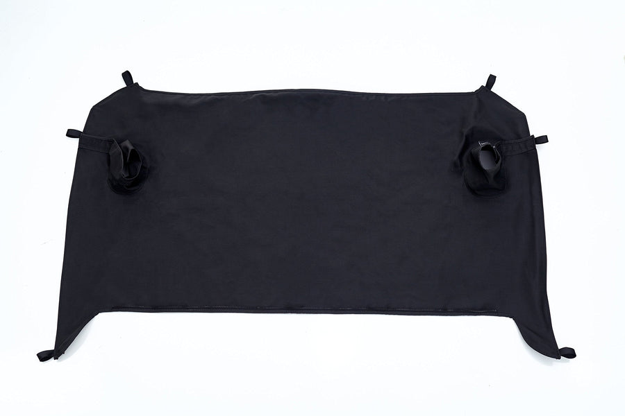Tonneau Cover RAMPAGE PRODUCTS for Jeep Wrangler JK | Black Diamond, Vinyl | 731135 | Fits 2007-2018 Jeep Wrangler JK 2-Door