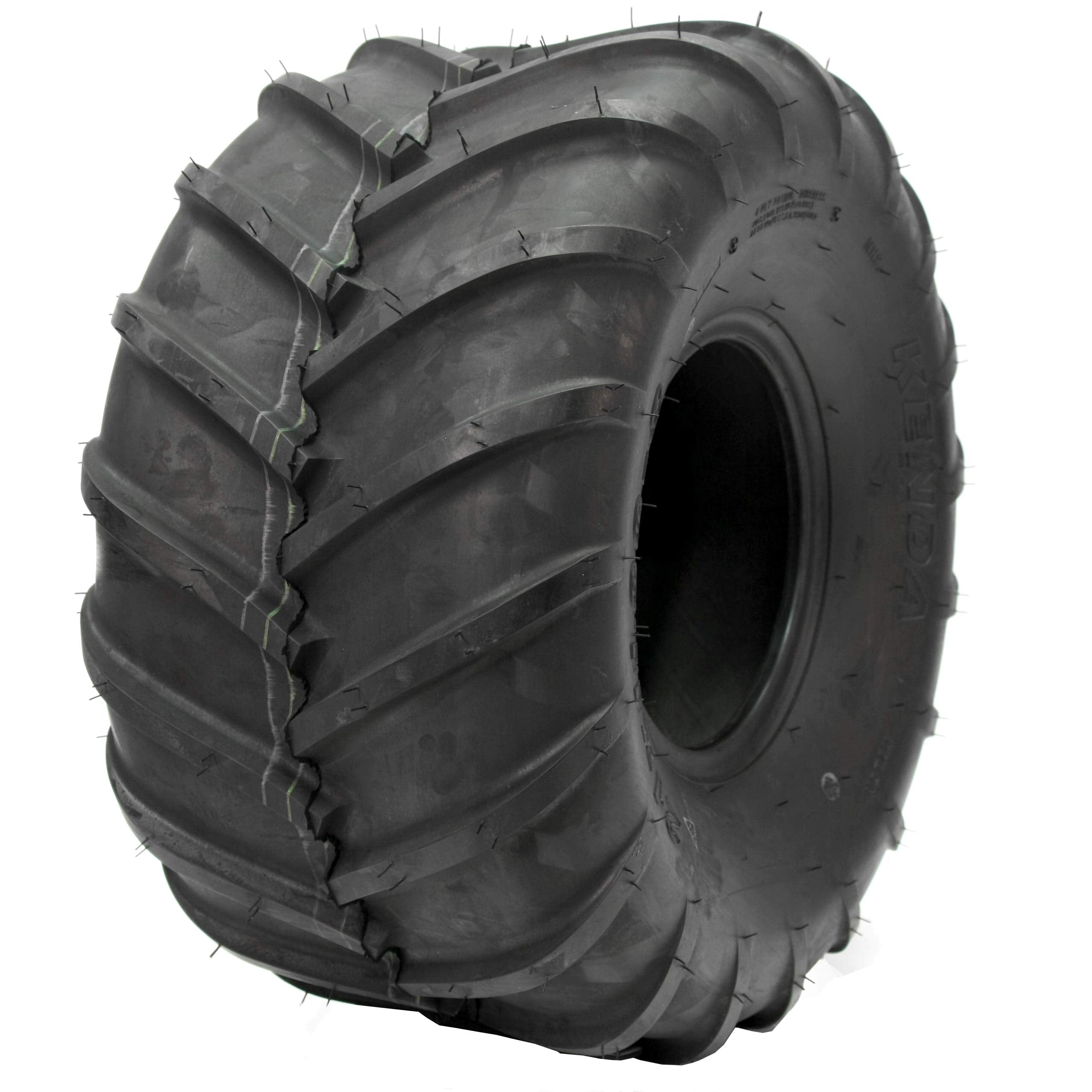 Kenda K472 Staggered Bar Tread Lawn & Garden/Turf Tire, 1108-4STBR-I Black