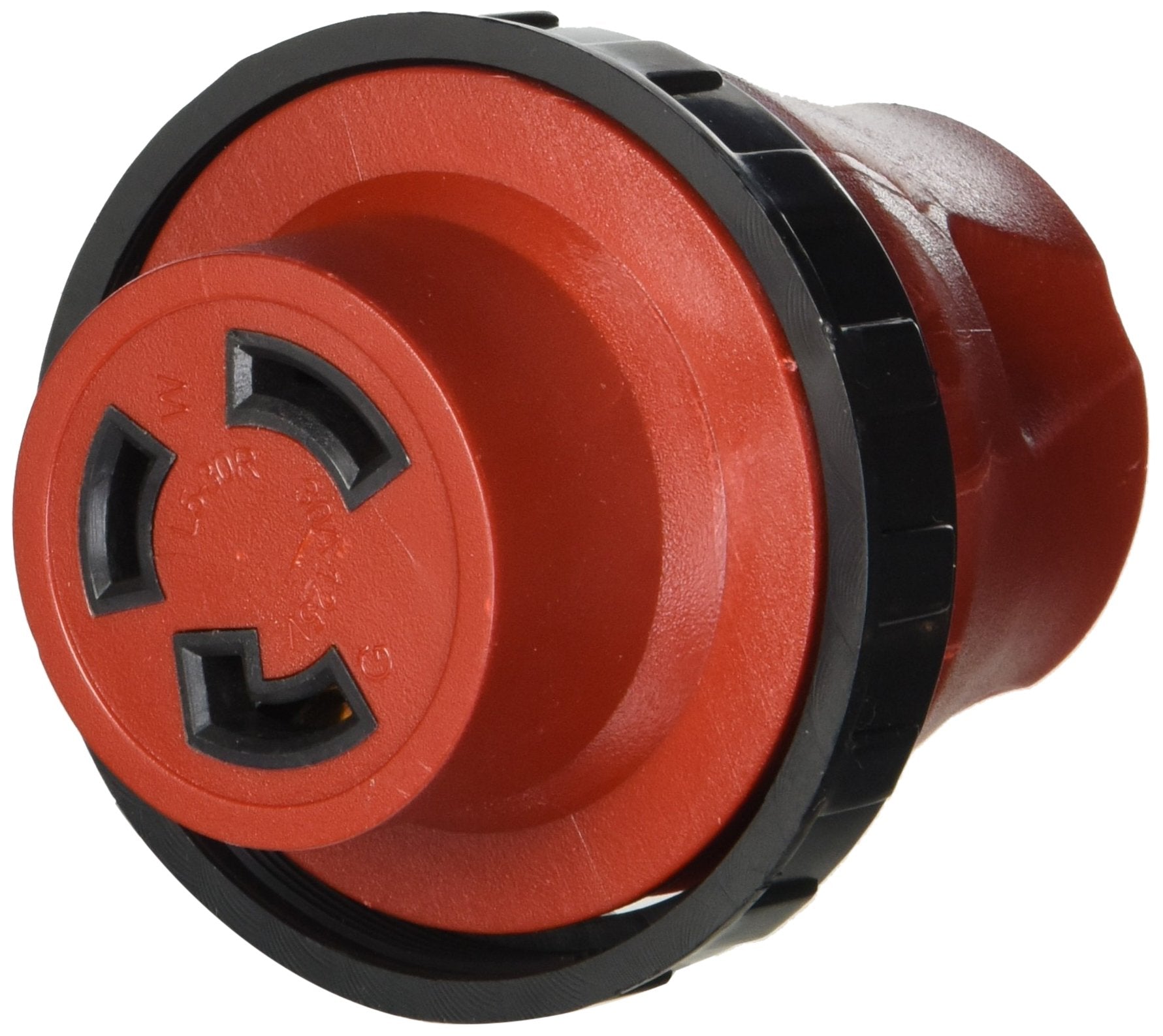 Valterra Mighty Cord A10-1530DAVP Detachable Adapter Plug - 15AM to 30AF, Red (Carded)