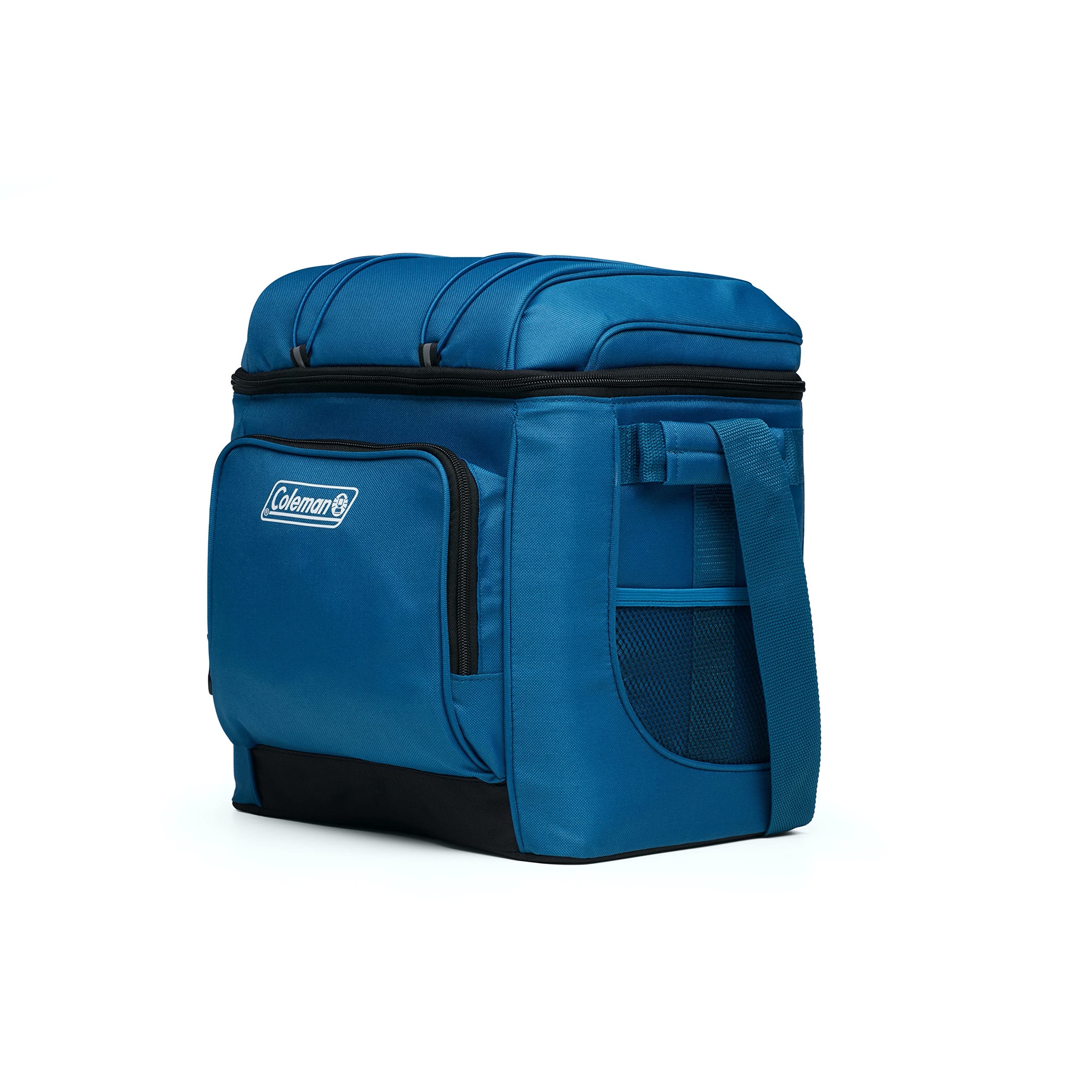 Coleman Insulated Chiller Soft Cooler, Leakproof 9/16/30 Can Cooler with 12+ Hour Ice Retention, Made with Recycled Materials, Great for Lunch, Camping, Beach, Pool, Sports, & More