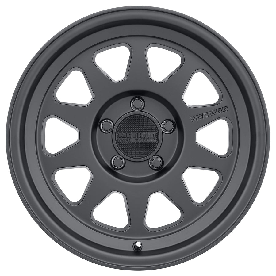 Method Race Wheels 17x8.5" Matte Black 5x5", 0mm offset MR31678550500