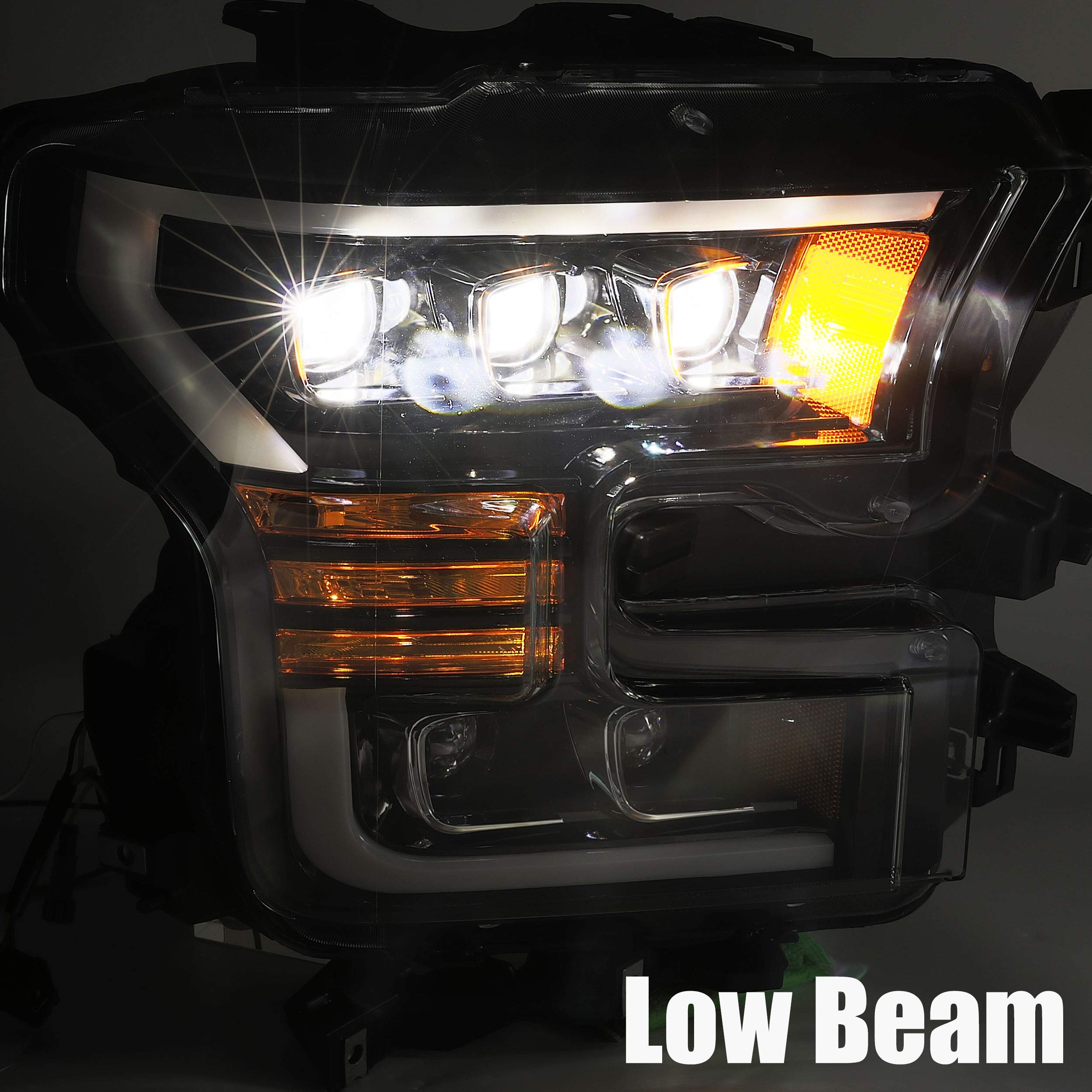 880152 AlphaRex USA Projector Headlamps Fits Ford F-150