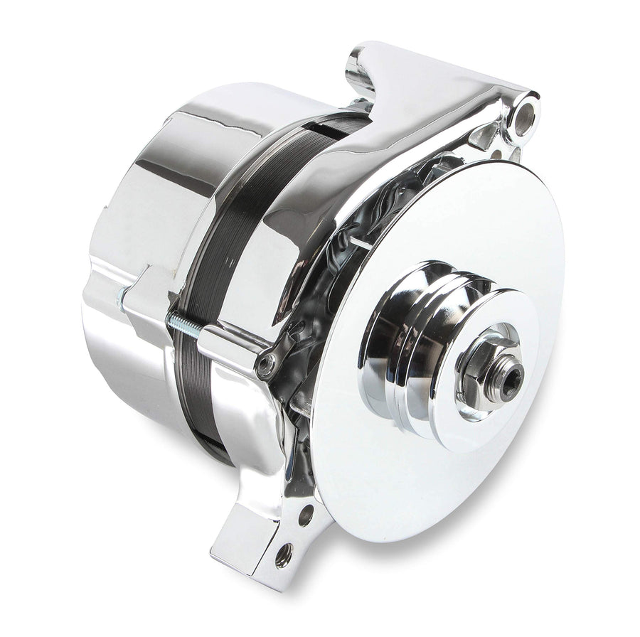 Chrome Mr. Gasket Alternator-Ford