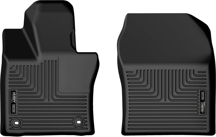 Husky Liners Floor Mats X-act Contour | Fits 2024-2026 Toyota Prius | Front Row, 2-pc Black - 50671