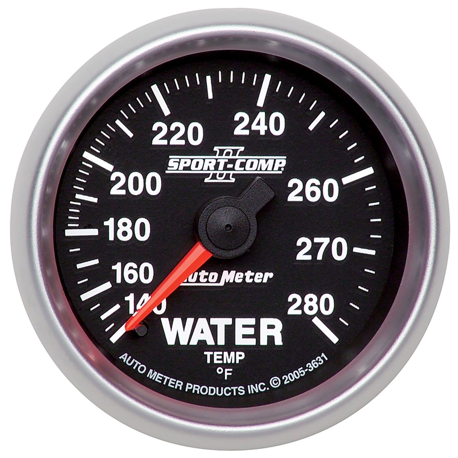 Sport Comp II Auto Meter Mechanical Water Temperature Gauge