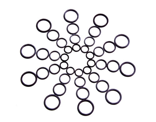 Fuel Resistant Nitrile Aeromotive 15621 O-Ring, Size -06 AN (Pak of 10)