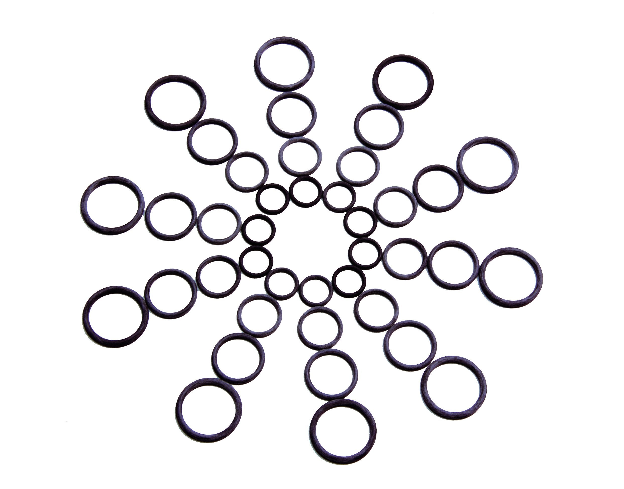 Fuel Resistant Nitrile Aeromotive 15623 O-Ring, Size -10 AN (Pak of 10)