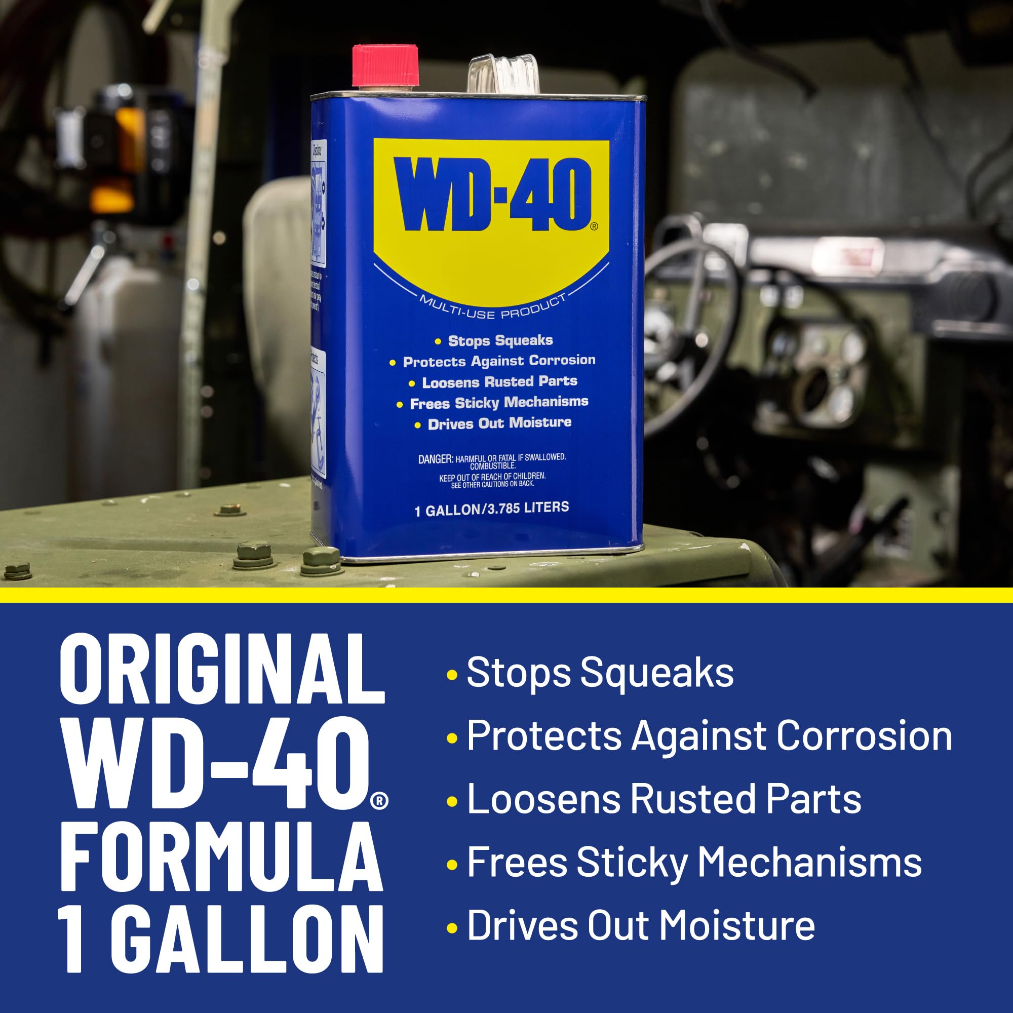 Multi-Use Product, WD-40 Original Formula, One Gallon