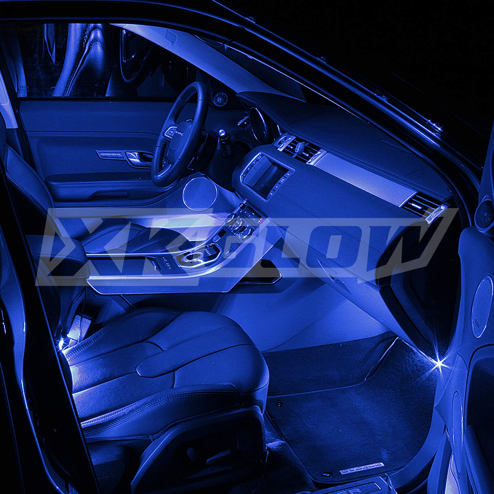4x8 Single Color UnderglowLED Accent Light Car/Truck Kit XKGLOW XK041004-B Blue