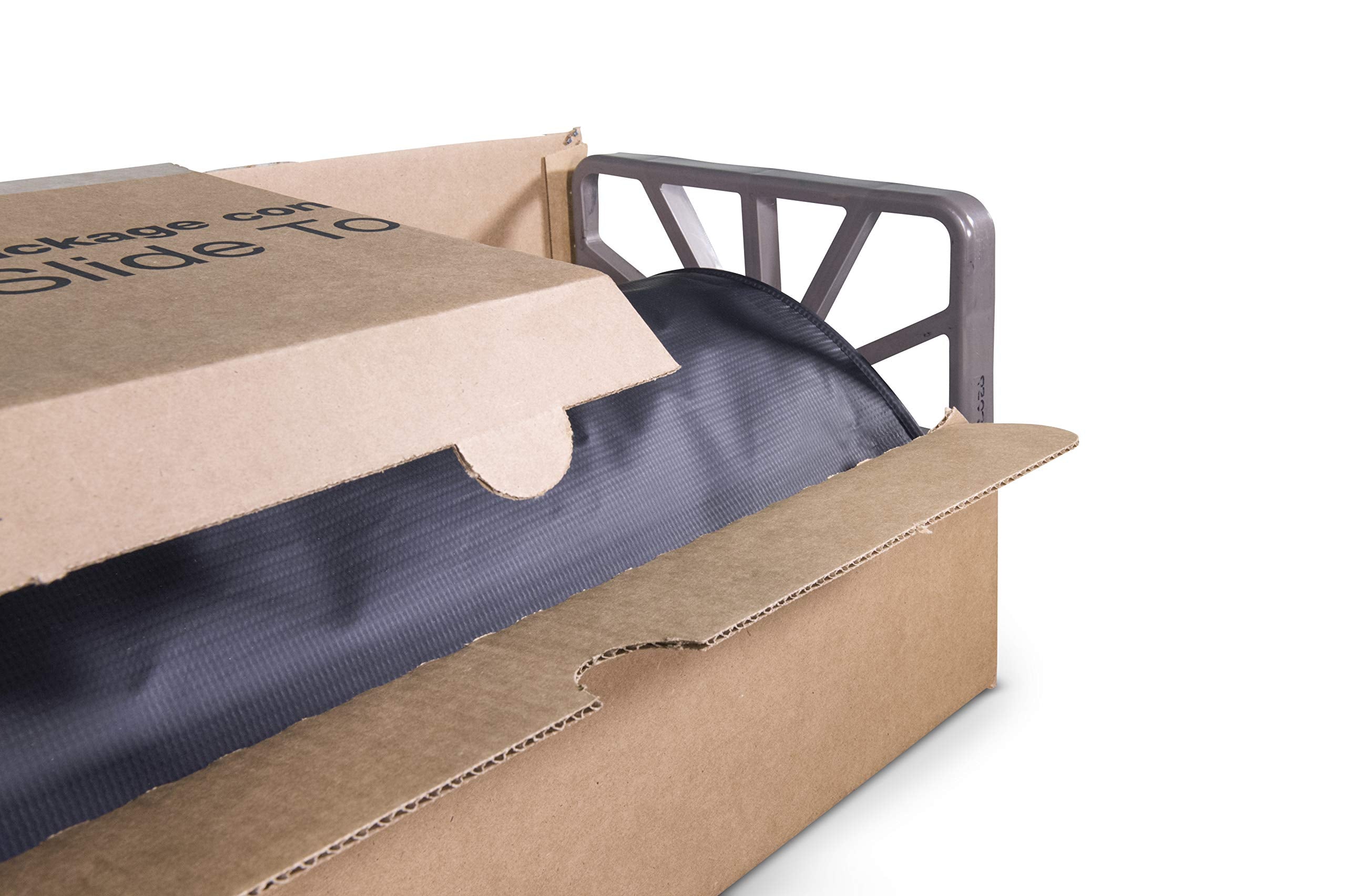 Universal Solera Slide-Topper Replacement Cut-to-Fit Fabric for 5th Wheel RVs, Travel Trailers, Motorhomes, 50' x 48" roll, Black - 432253